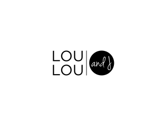 Lou Lou and J logo design by dewipadi
