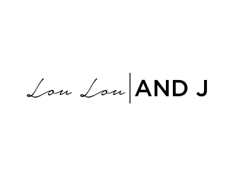 Lou Lou and J logo design by tejo