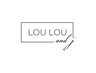 Lou Lou and J logo design by scolessi