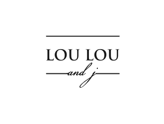 Lou Lou and J logo design by scolessi