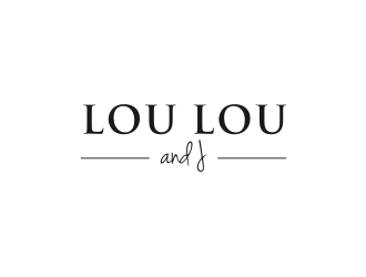 Lou Lou and J logo design by scolessi