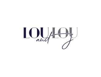 Lou Lou and J logo design by Erasedink