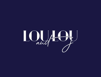 Lou Lou and J logo design by Erasedink