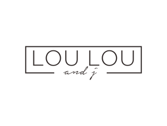 Lou Lou and J logo design by cimot