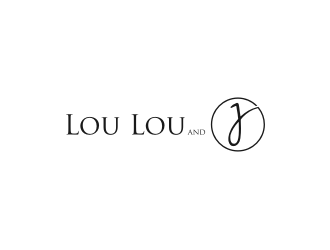 Lou Lou and J logo design by nelza