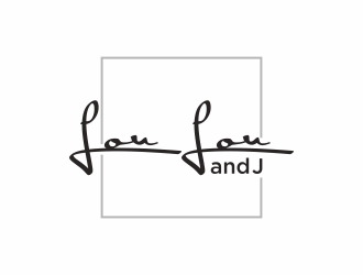 Lou Lou and J logo design by luckyprasetyo