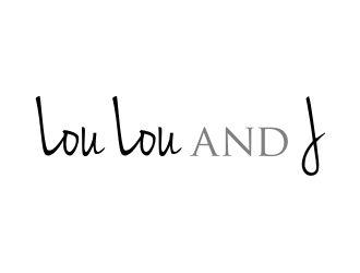 Lou Lou and J logo design by nurul_rizkon