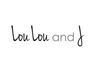 Lou Lou and J logo design by nurul_rizkon