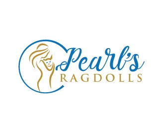 Pearls Ragdolls logo design by Foxcody