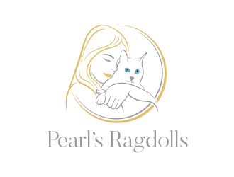 Pearls Ragdolls logo design by SOLARFLARE