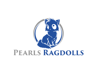 Pearls Ragdolls logo design by qqdesigns