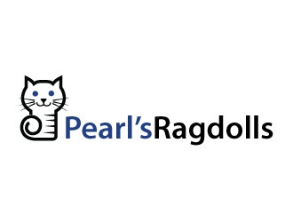 Pearls Ragdolls logo design by LogoQueen
