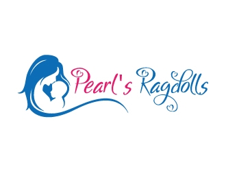 Pearls Ragdolls logo design by Obaidulkhan