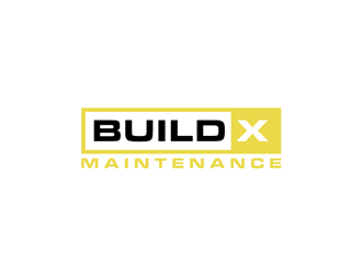 BUILD X MAINTENANCE  logo design by johana