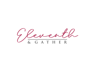 Eleventh & Gather logo design by bricton