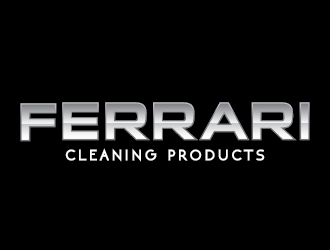 Ferrari Cleaning Products logo design by empab