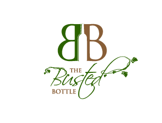 The Busted Bottle logo design by torresace