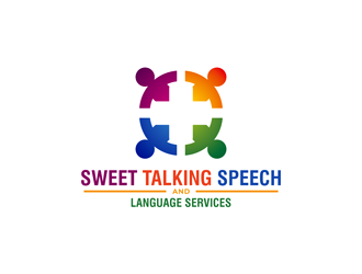 Sweet Talking Speech & Language Services logo design by enzidesign