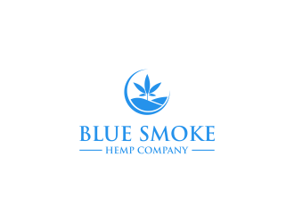 Blue Smoke Hemp Company logo design by kaylee