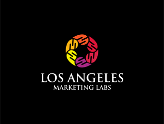 Los Angeles Marketing Labs logo design by enzidesign