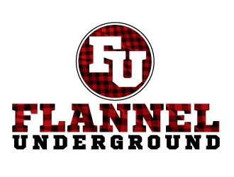 Flannel Underground logo design by ElonStark