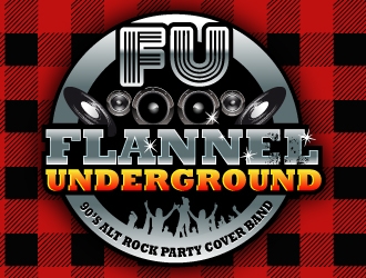Flannel Underground logo design by Suvendu