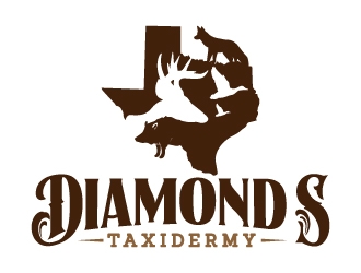 Diamond S Taxidermy  logo design by jaize