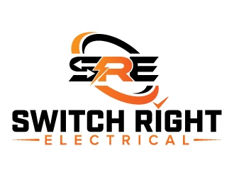 Switch Right Electrical  logo design by jaize