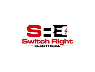 Switch Right Electrical  logo design by qqdesigns