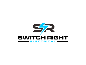 Switch Right Electrical  logo design by semar