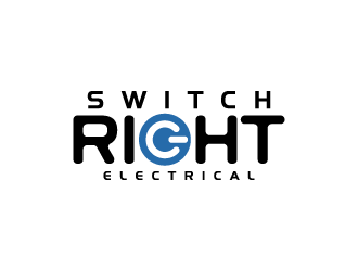 Switch Right Electrical  logo design by Pode