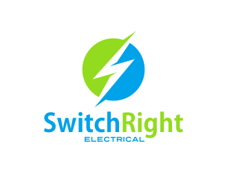 Switch Right Electrical  logo design by AisRafa