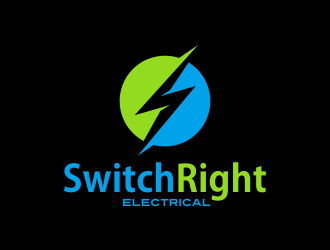 Switch Right Electrical  logo design by AisRafa