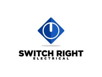 Switch Right Electrical  logo design by fastsev