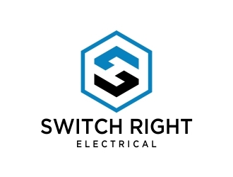 Switch Right Electrical  logo design by citradesign