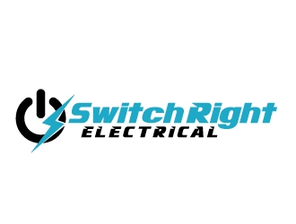 Switch Right Electrical  logo design by ElonStark