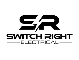 Switch Right Electrical  logo design by kunejo