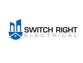 Switch Right Electrical  logo design by 21082