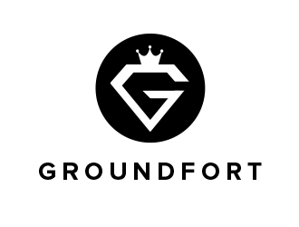 GROUNDFORT logo design by BeDesign