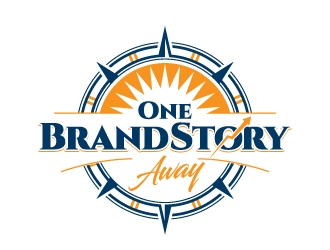 One Brand Story Away logo design by jaize
