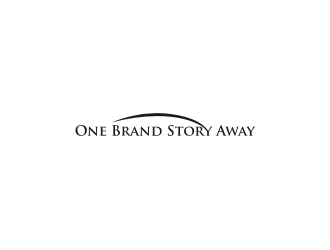 One Brand Story Away logo design by Barkah