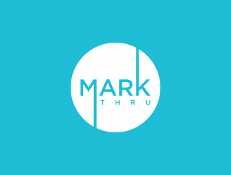 Mark Thru logo design by afra_art