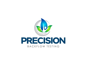 Precision Backflow Testing logo design by Marianne