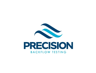 Precision Backflow Testing logo design by Marianne