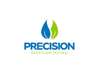 Precision Backflow Testing logo design by Marianne