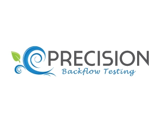 Precision Backflow Testing logo design by Obaidulkhan