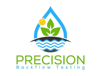 Precision Backflow Testing logo design by Obaidulkhan