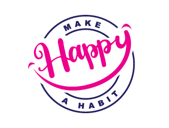 Make happy a habit logo design by firstmove