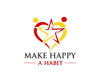 Make happy a habit logo design by samuraiXcreations