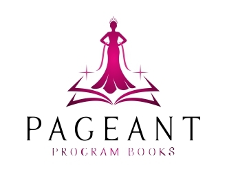 Pageant Program Books logo design by adwebicon